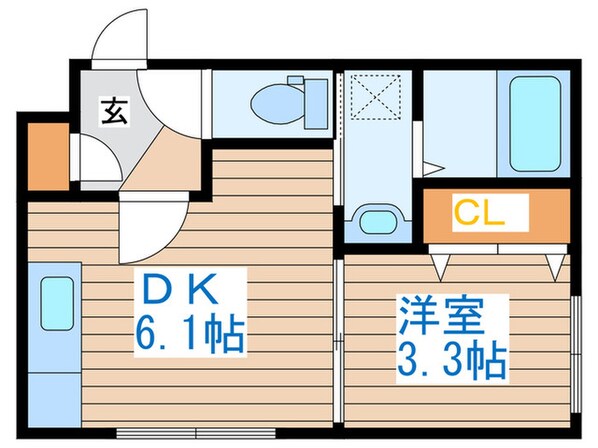 ovest KOTONEの物件間取画像